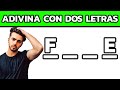 ADIVINA EL YOUTUBER CON DOS LETRAS 🔥 ADIVINANZAS DE YOUTUBERS MAS DIVERTIDOS