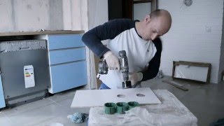 Как сделать аккуратное отверстие в керамограните Как сделать аккуратное отверстие в керамограните