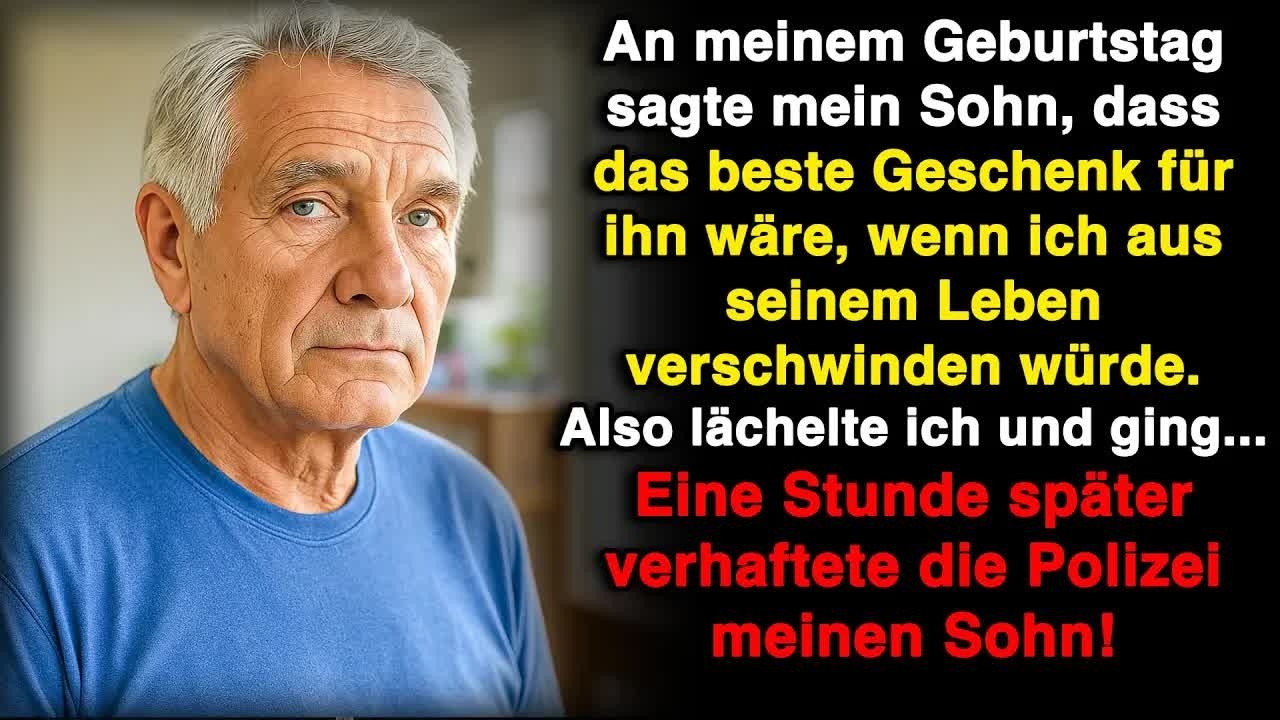 An meinem Geburtstag wollte mein Sohn, dass ich verschwinde, statt ein Geschenk zu bekommen  Als
