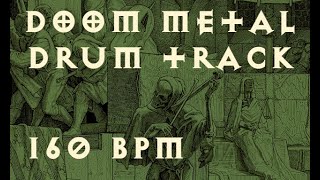 Death Doom Metal Drum Track (160 BPM)