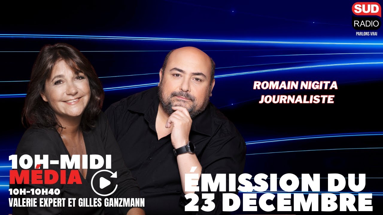 Romain Nigita est l'invité média du 23 décembre 2024