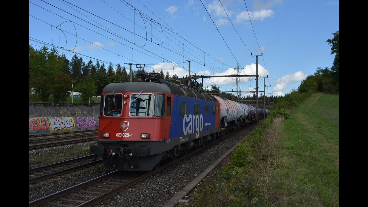 Bahnverkehr in Othmarsingen am 09.09.22 Teil 2 – 