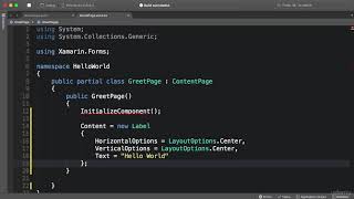 011 XAML vs Code - Xamarin Forms Course