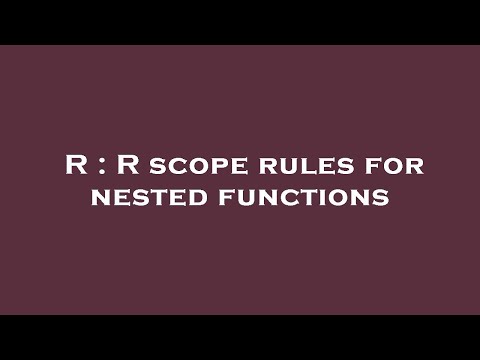 R : R