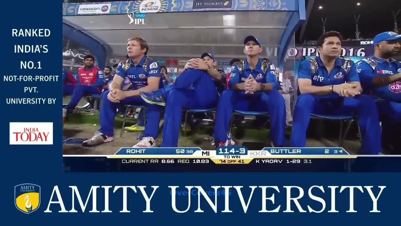 Rohit Sharma 84*(54) vs KKR ipl 2016 eden garden 