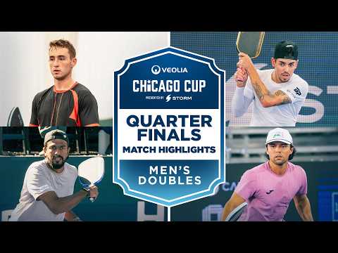 Epic Points: Frazier/Bhatia vs Martinez Vich/Acevedo | Men's Doubles Quarterfinal | Veolia Chicago