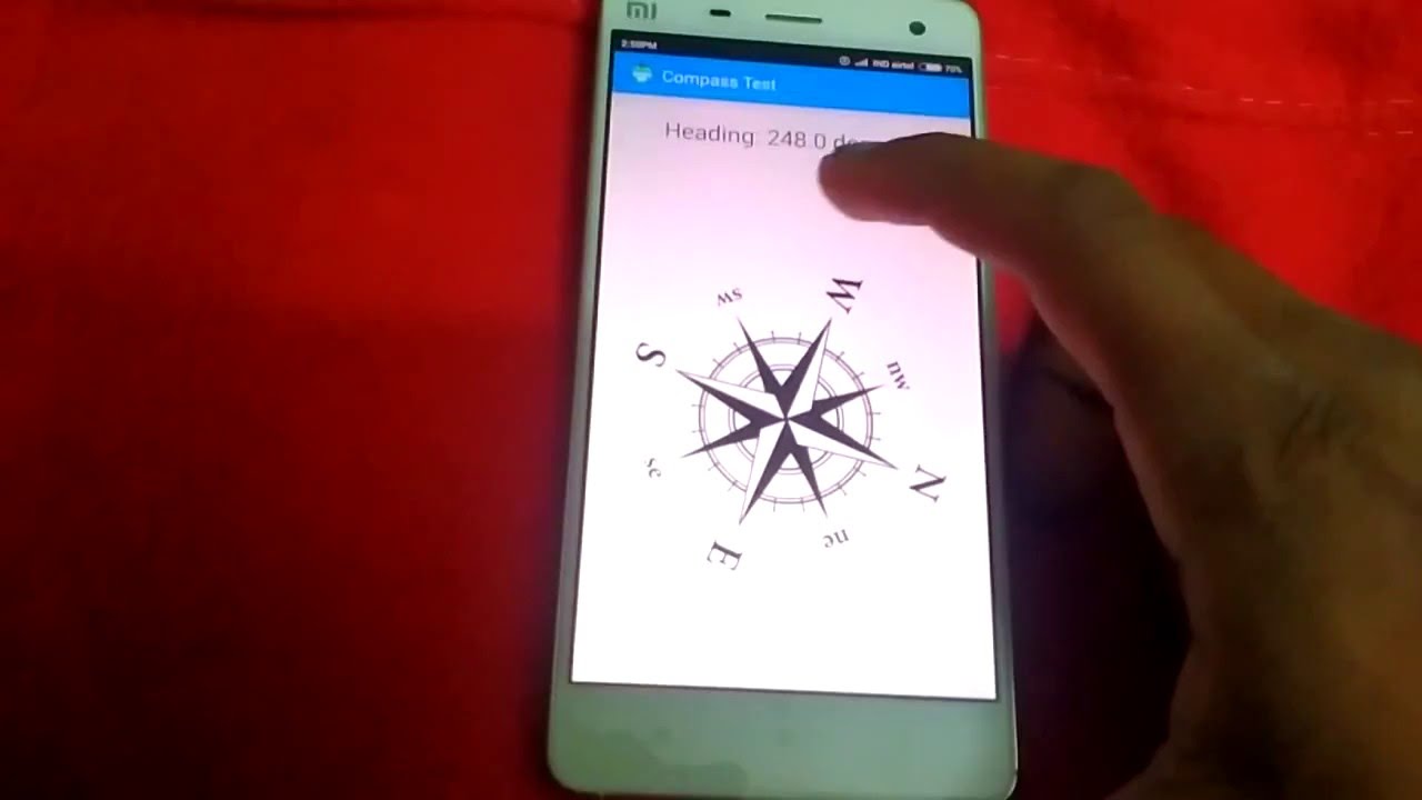 Xiaomi Mi 4 compass test