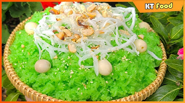 Xôi Lá Dứa Hạt Sen bằng NỒI CƠM ĐIỆN ngon và nhanh vô cùng |  KT Food
