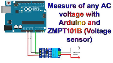 Easy measure of any AC voltage with Arduino and ZMPT101B (up to 250V)