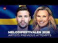 🇸🇪 Melodifestivalen 2026 Artists Previous Songs