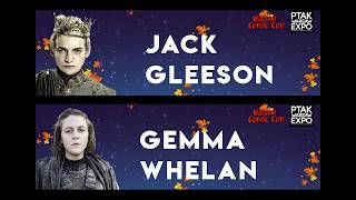 Warsaw Comic Con: panel Q&A z Gemma Whelan i Jack Gleeson / Game of Thrones (26.11.2017)