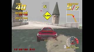 Dirt Dash 1995 Namco Red Lightning Mt City Playthrough