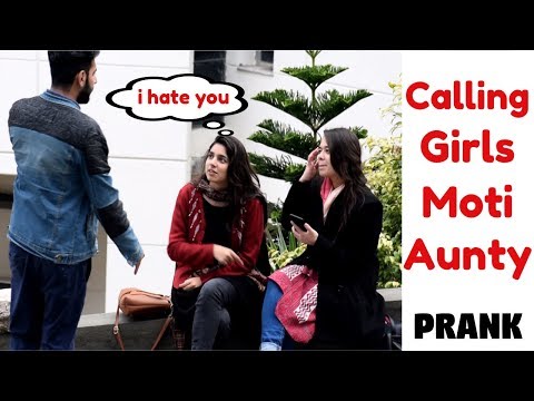 CALLING GIRLS Moti AUNTY and UNCLE | Air University Islamabad | Haris Awan