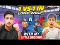 Little brother vs big brother in lone wolf free fire india