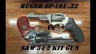 Ruger SP-101 and S&W 34-1 .22 revolver review