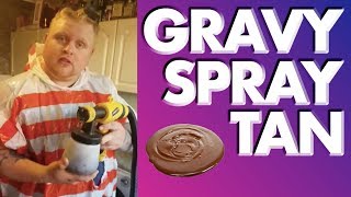 GRAVY Spray Tan - Life Hacks For MEN (Parody)