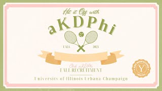 ･ﾟ:*​​⋆ ˚｡⋆୨୧˚🎾𝐇𝐢𝐭 𝐈𝐭 𝐎𝐟𝐟 𝐰𝐢𝐭𝐡 𝐚𝐊𝐃𝐏𝐡𝐢 🎾˚୨୧⋆｡˚ ⋆*:･ﾟ| UIUC aKDPhi Fall 2023 Rush