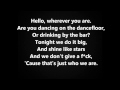 Crazy Kids - Ke$ha feat. Will.I.Am (with Lyrics on screen) HQ