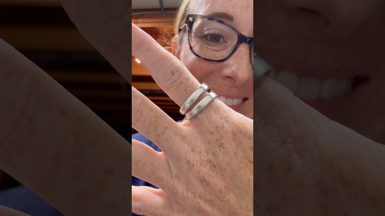 Making rings from forks! 