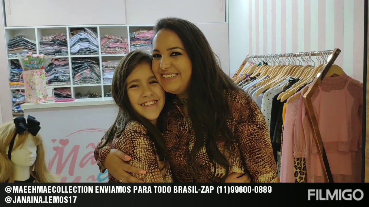 moda mãe e filha no brás