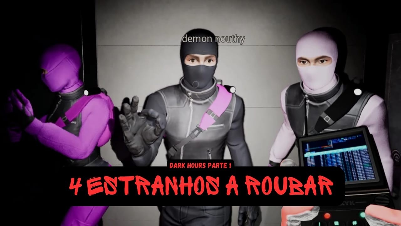 4 ESTRANHOS A ROUBAR UM MUSEU ESTRANHO 2