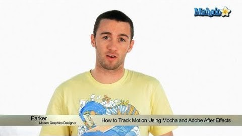 How to Motion Track Using Mocha and After Effects