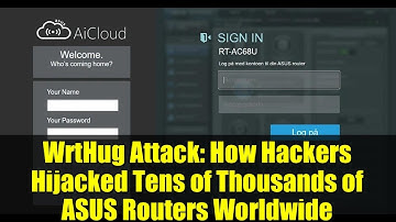 WrtHug Attack: How Hackers Hijacked Tens of Thousands of ASUS Routers Worldwide