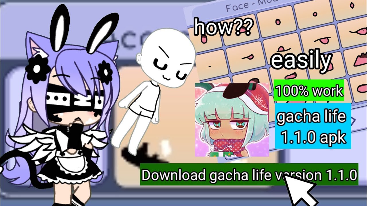 Скачай бесплатную gacha life старую