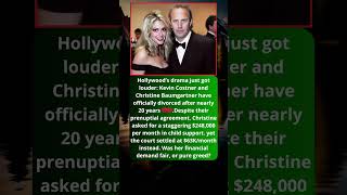 $248K/Month?! Kevin Costner’s Divorce Shocker 😮