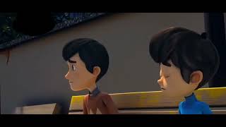 Kel Çocuk Sad Edit Notses Yükselir Ve Çok Saddır