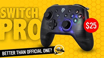 Is this $25 EasySMX Switch Pro Controller Better Than the Official One from Nintendo?