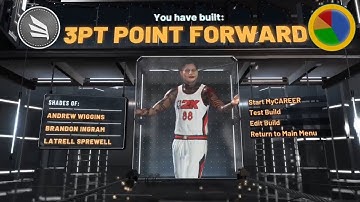 3PT POINT FORWARD ONE OF THE RAREST BUILDS IN 2k22 (current) *CONTACT DUNKS*