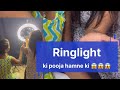 Hamne ki pooja ringlight ki  dussehra special