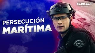 Persiguen A Un Criminal En Lancha Temporada 5 S.w.a.t. En Español