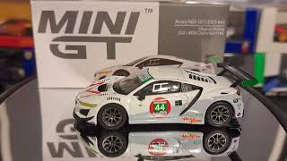 Mini GT 2021 Magnus Racing #44 Acura NSX GT3 EVO in 1/64 scale