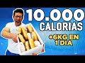 10.000 CALORIAS CHALLENGE - RETO 10000 KCAL EN 2 COMIDAS [ESPECIAL 20MIL CALORIAS - PARTE 2)