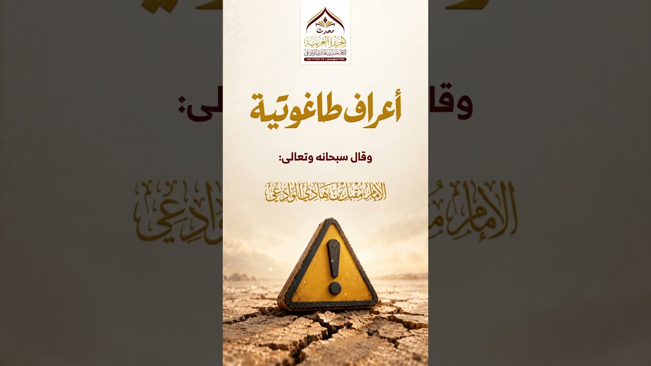 أعراف طاغوتية #الإمام_الوادعي #نصائح #اهل_السنة #الدعوة_إلى_الله #العلم #العلم