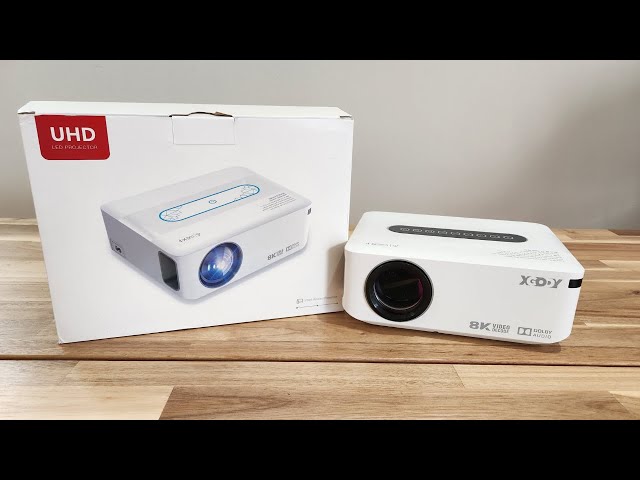 Budget Smart Projector With 8K/4K Video Playback - XGODY X1 HD