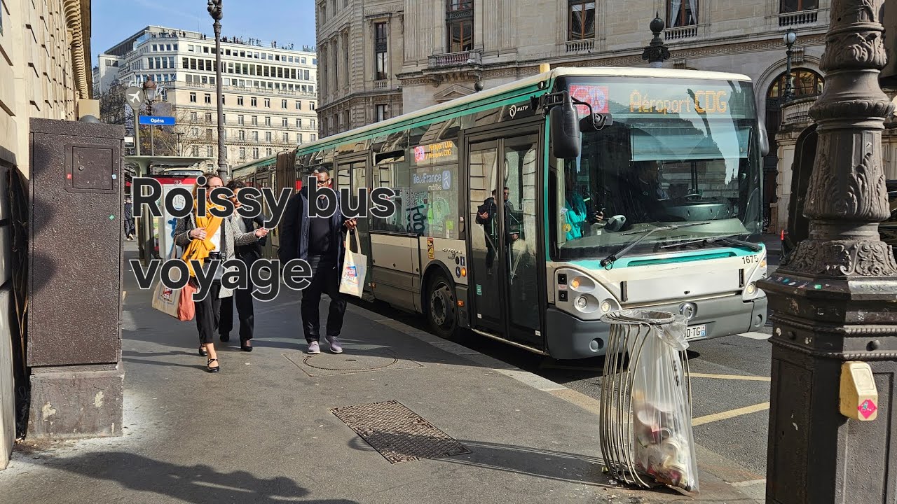 Mon Derniers voyages en Roissybus avant sa fin 