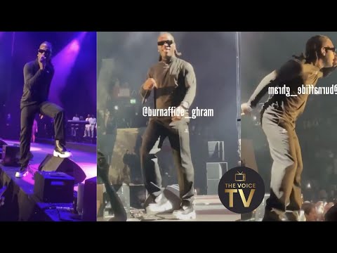 Odogwu You Bad – Fans Scream As Burna Boy Shutdown Concert In Sweden