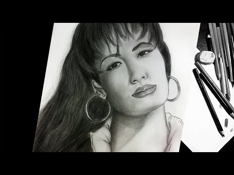 DIBUJO a SELENA| Draw Selena | VIVAS ART - thptnganamst.edu.vn