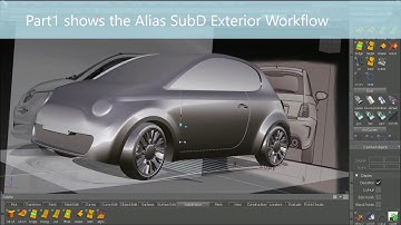 Alias SubD - Modeling Fiat500 -part1