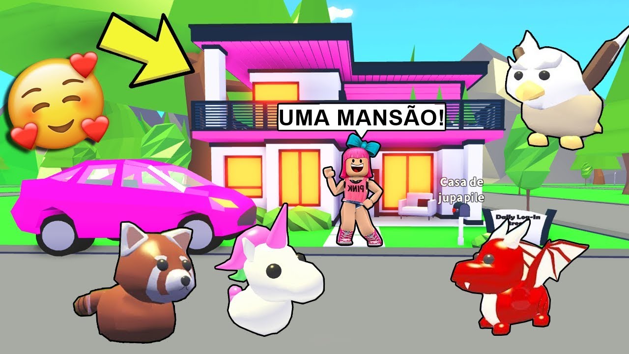 Comprei Uma Nova Mansao So Para Os Meus Pets No Adopt Me Roblox Youtube - roblox comprei a mansao milionaria do adopt me youtube