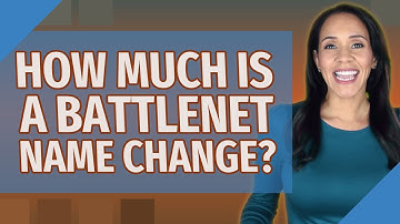 How much is a Battlenet name change?
