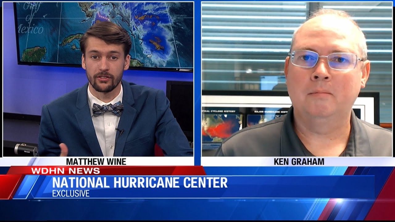 WDHN Meteorologist Matthew Wine interviews Ken Graham, director of the National Hurricane Center