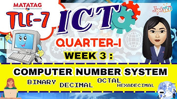MATATAG TLE7 | ICT:WEEK 3 Computer Number System (Binary,Decimal,Octal,Hexadecimal)