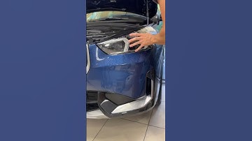 Headlights PPF installation #detailing #car #ppf