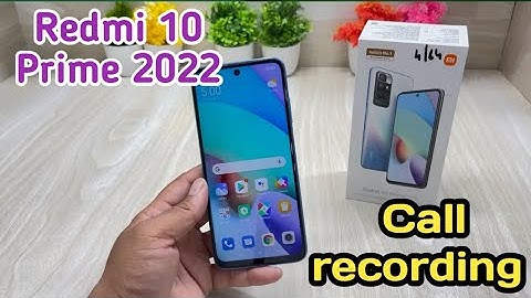 Call Recording Setting In Redmi 10 Prime 2022, Auto Call Recording Problem Solve In