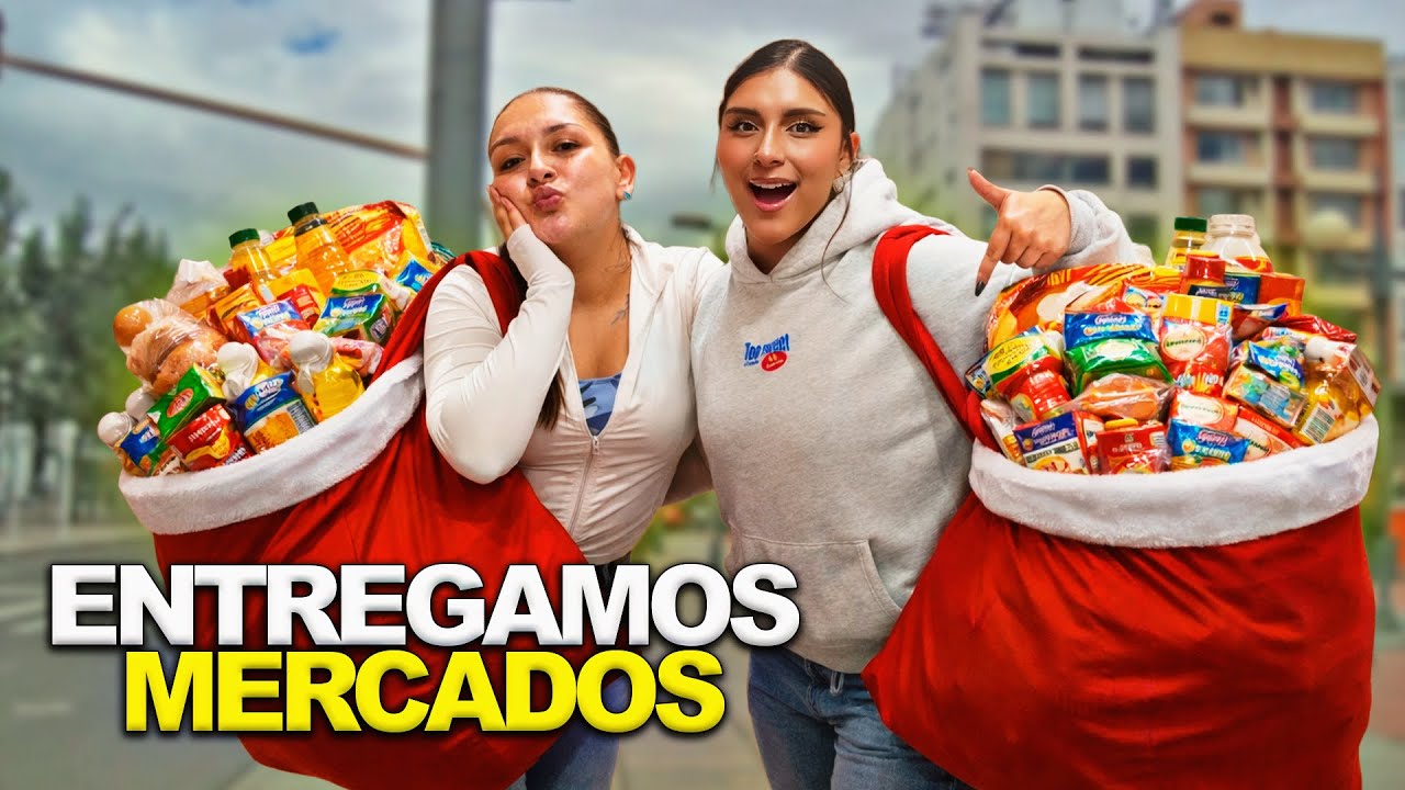 ALEGRANDO LA NAVIDAD DE LOS VENDEDORES AMBULANTES ✨🎁