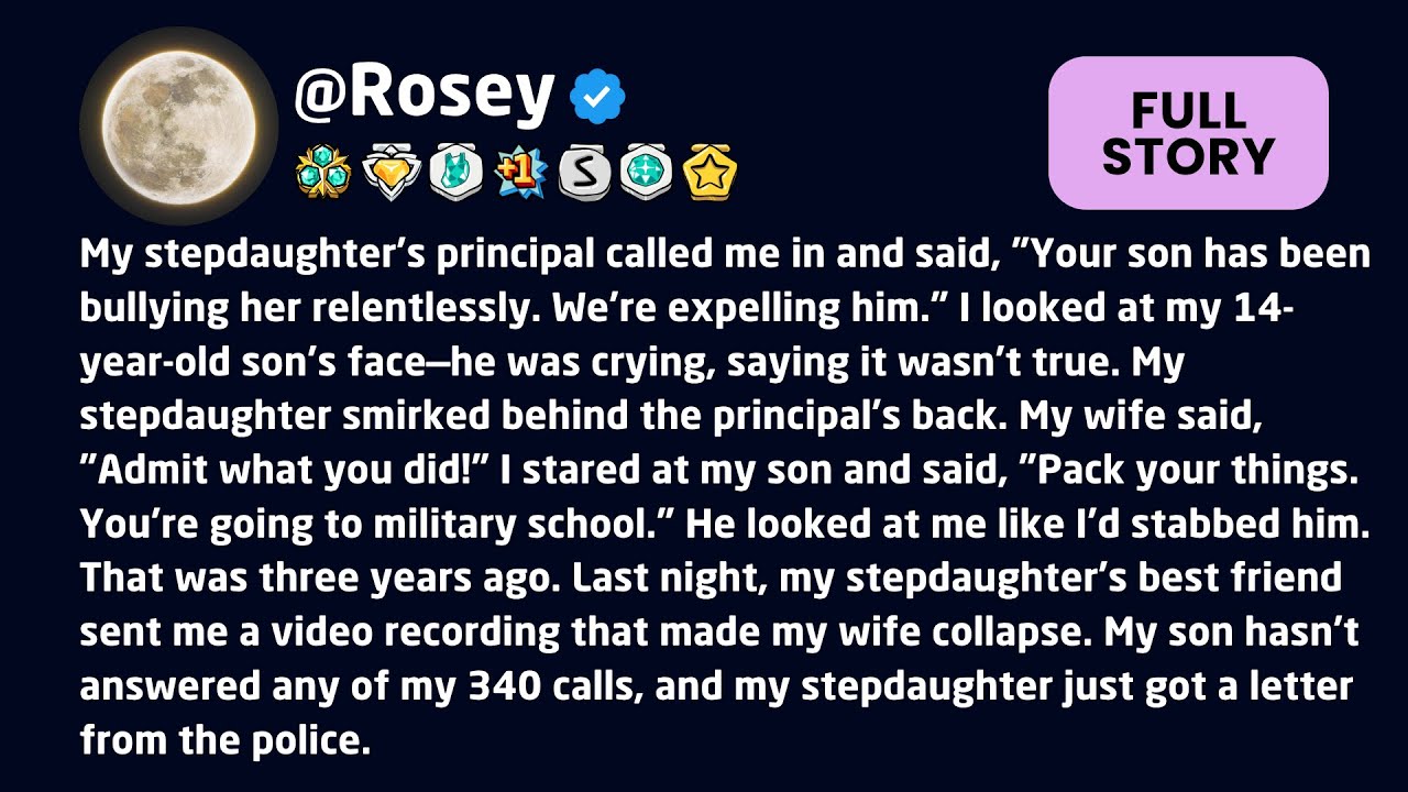 My stepdaughter's principal called me in and said, 